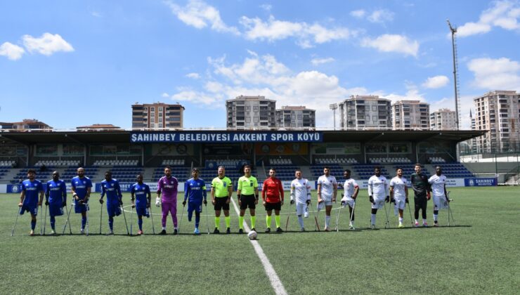Şahinbey Ampute Rakip Tanımıyor