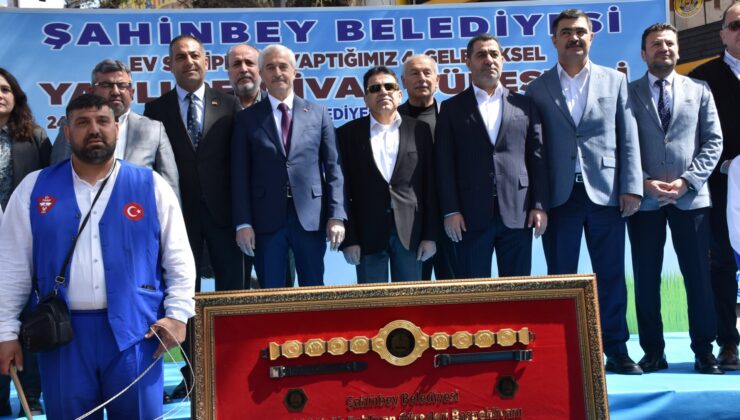 Pehlivanlar Şahinbey’de Er Meydanında