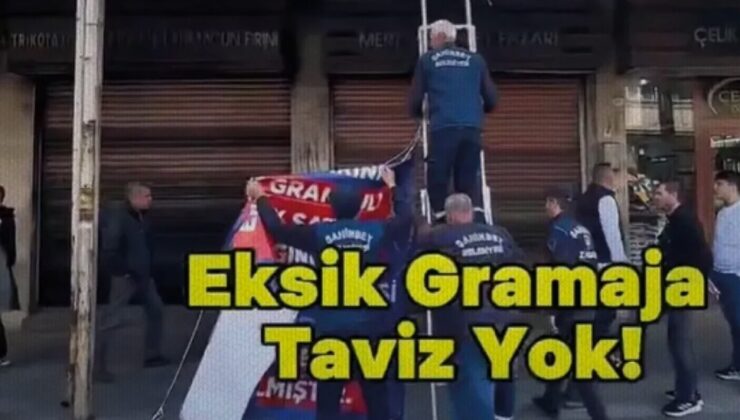 Gaziantep’te Ekmek Fırınında Skandal!
