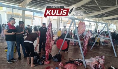 Gaziantep’te Kurban Alarmı! Şüpheli Etler İmha Edildi