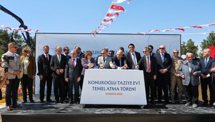 Konukoğlu Taziye Evinin Temeli Atıldı