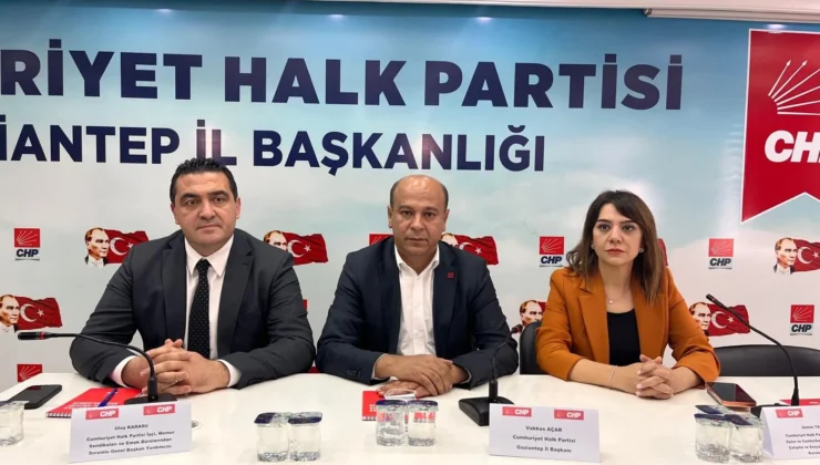 CHP Heyeti Mahsur Kaldı