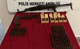 Gaziantep’te Kalaşnikof Ele Geçirildi