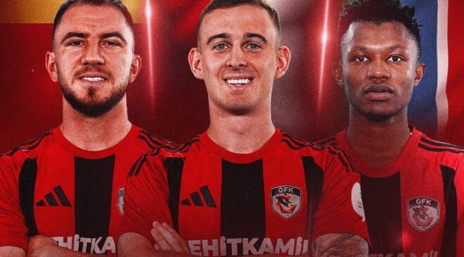 Gaziantep FK’nın 3 Yıldızı Milli Takım Yolcusu