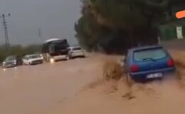 Gaziantep’te Sokaklar Sular Altında Kaldı!