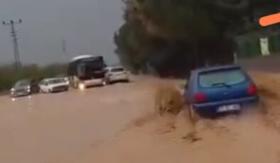 Gaziantep’te Sokaklar Sular Altında Kaldı!