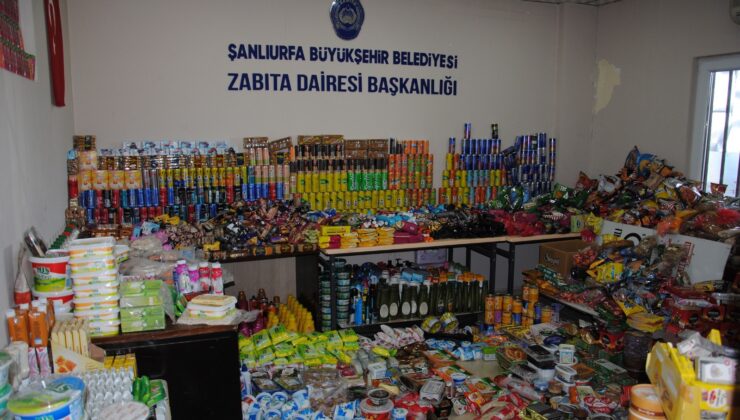Şanlıurfa’da Zehir Saçan Ürünler Toplandı