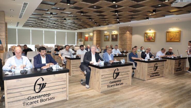 Gaziantep’in Ekonomisi GTB’de Masaya Yatırıldı