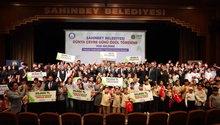 Şahinbey’den Okullara Ödül Yağmuru