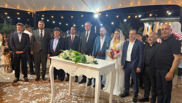 Gaziantep’te unutulmaz düğün