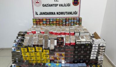 Gaziantep’te Jandarmadan Kaçakçılara Ağır Darbe!