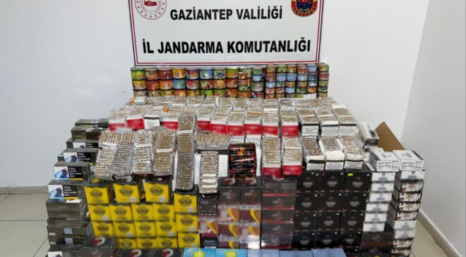 Gaziantep’te Jandarmadan Kaçakçılara Ağır Darbe!