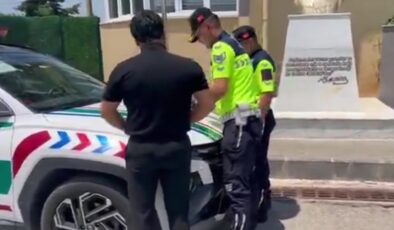 Gaziantep Otoyolu’nda Pes Dedirten Olay! Trafik Magandasına Ceza Yağdı