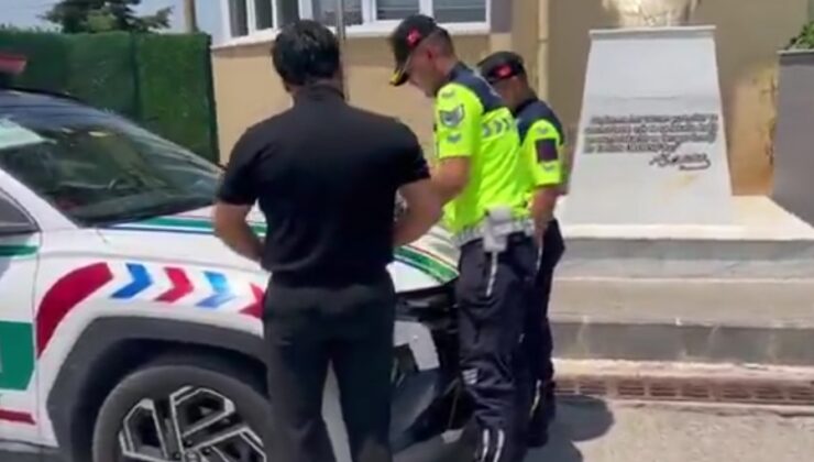 Gaziantep Otoyolu’nda Pes Dedirten Olay! Trafik Magandasına Ceza Yağdı