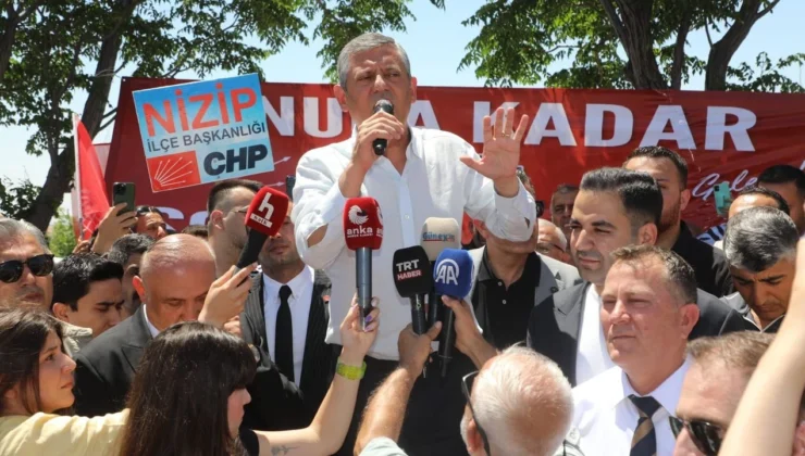 Özgür Özel Gaziantep’te Dikkat Çeken Açıklamalar…
