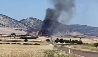 Gaziantep’te Buğday Tarlaları Yandı