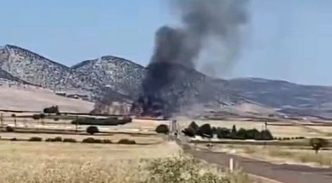 Gaziantep’te Buğday Tarlaları Yandı