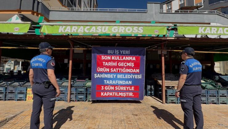 Gaziantep’te Halk Sağlığıyla Oynayan Markete Kilit Vuruldu