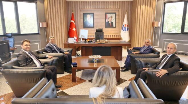 ASELSAN Heyetinden Rektör Doğan’a Ziyaret