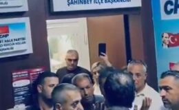 CHP Şahinbey’de Gergin Anlar!