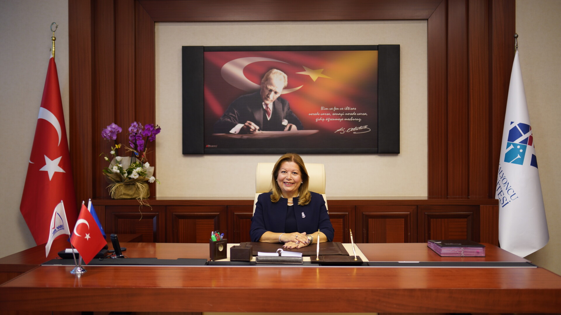 HKÜ Rektörü Prof. Dr. Gül Rengin Küçükerdoğan
