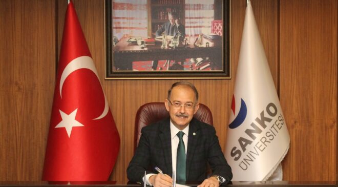 SANKO Üniversitesi Rektörlüğüne Güner Dağlı Atandı