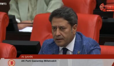 Ali Şahin’e Teşekkür Mektubu